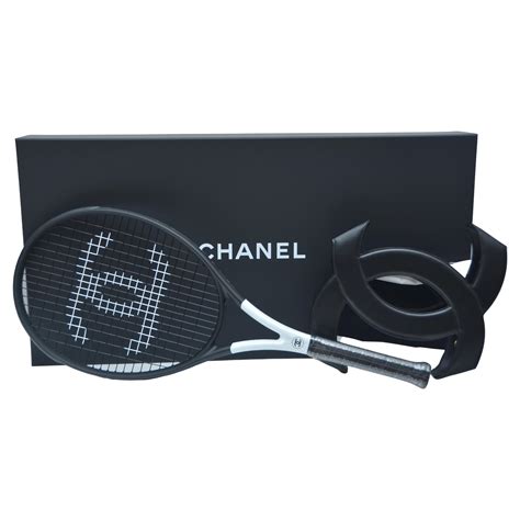 chanel tennis racket and balls|chanel tennis balls black.